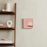 "Think Pink" - Art Print in Blush Pink by Juliana Zimmermann - In a Room