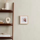 "Modern Dot" - Personalized Foil-Pressed Art Print in Gold by Alston Foster - In a Room