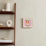 "Daisy Feet" - Art Print in Pink Daisy by Janna Sue Design - In a Room