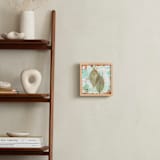"Cast Shadow" - Art Print in mint green by Debra Pruskowski - In a Room
