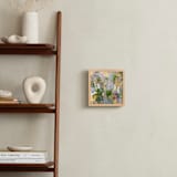 "spring bubbles" - Art Print in forest green by Kelly Witmer - In a Room