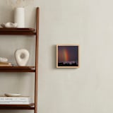 "Where the Rainbow Ends" - Art Print in Sunset Magenta by Rasa Puzinaite - In a Room
