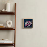 "Welcome to the Jungle | Two Monkeys" - Art Print in navy by Karoline Richardt - In a Room