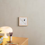 "Moon and Starlight" - Art Print in Star Dust by Laura Mitchell - In a Room