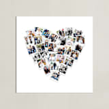 "Heart Snapshot Mix® Photo Art" - Framed Photo in White by Minted - Unframed