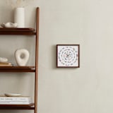 "floral mandala no.3" - Art Print in peach rose by Kiana Lee - In a Room