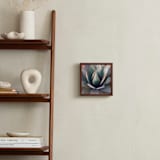 "Dreamy Succulent" - Art Print in Peach by Becky Nimoy - In a Room