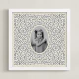 "Pendant" - Framed Photo in Sapphire by Grae - Framed