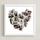"Heart Snapshot Mini: Framed Photo" - Framed Photo in White by Minted - Framed