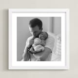 "The Big Picture: Father's Day Framed Photo" - Framed Photo in White by Minted - Framed