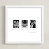 "Three Photo: Square Framed Photo" - Framed Photo in White by Olivia Kanaley Inman - Framed