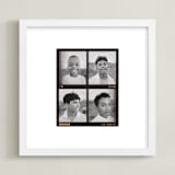 "Passport Photos" - Framed Photo in Noir by Claire - Framed