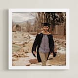 "The Big Picture: Graduation Framed Photo" - Framed Photo in White by Minted - Framed