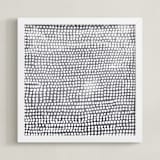 "Dance" - Art Print in Smoke by Kerry Doyle - Framed