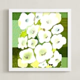"green garden" - Art Print in Green Garden by Tae Lee - Framed