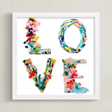 "Love is Love" - Art Print in festive by Kiana Lee - Framed