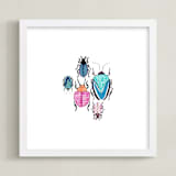 "Buggin" - Art Print in Multi-Colored by Britt Mills - Framed