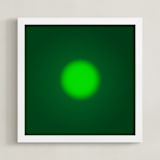 "Sun in the dust. Variations 32" - Art Print in Chroma Green by Arash Fattahi Acosta - Framed