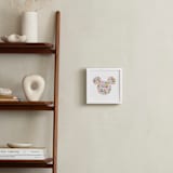 "Mickey's Garden" - Art Print in Peony by Leah Bisch - In a Room