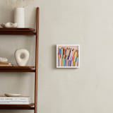 "All the Colors 1" - Art Print in Vintage Pink by melanie mikecz - In a Room