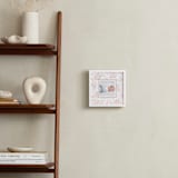 "Dreamy Toile" - Framed Photo in Petal by Teju Reval - In a Room