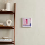 "Sunset at the Beach" - Art Print in Lilac Pink by cassie adams - In a Room