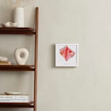 "July - Ruby" - Art Print in Ruby by Naomi Ernest - In a Room