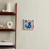 "The Path Is Blocked" - Art Print in Blue slate by Synnöve Seidman - In a Room