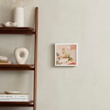 "Dream Bathroom" - Art Print in peach by Lisa Nelson - In a Room