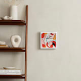 "Pucker Up" - Art Print in Bright Red by Holly Royval - In a Room
