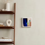 "The Mountains Before Us" - Art Print in Mountain Peach by Mande Calhoun - In a Room