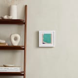 "Arizona in Paint" - Art Print in Arizona Turquoise by Denise Wong - In a Room