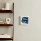 "Sky Pebbles 5" - Art Print in Sea blue by Jenny Phillips - In a Room