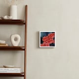 "Coral Roses" - Art Print in Petal by Sonal Nathwani - In a Room