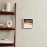 "Skyscape - Kapiti Island" - Art Print in Dusky Sun by Justine Elliott - In a Room