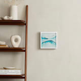 "Concord III" - Art Print in teal by Megan Kelley - In a Room
