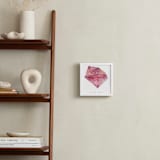 "January - Garnet" - Art Print in Garnet by Naomi Ernest - In a Room