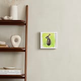 "Wild Rabbit" - Art Print in Pear by Betty Hatchett - In a Room