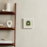 "Camp Patch" - Personalized Art Print in Ochre by Susan Zinader - In a Room