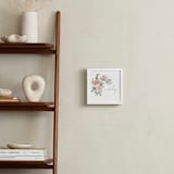 "Watercolor Blooms" - Personalized Art Print in Charcoal by Stacey Meacham - In a Room