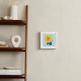 "Dandy Lion" - Art Print in Gumdrop by Nadia Hassan - In a Room