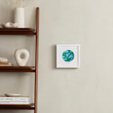 "Painted Earth" - Art Print in Ocean by Holly Whitcomb - In a Room