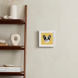 "Little Pup" - Art Print in Sunny Yellow by Tayler Mitchell - In a Room