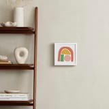 "Undercover Shapes" - Art Print in Sherbert by Betsy Siber - In a Room