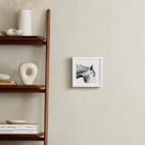 "Grey Horse" - Art Print in White by Jessica C Nugent - In a Room
