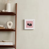 "Strike a Pose" - Art Print in Cotton Candy by Ilene Guy - In a Room