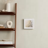 "Custom Map Filled Foil Art" - Custom Foil Print in Gold by Minted - In a Room