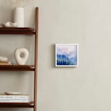 "Cascade Mist" - Art Print in bold navy by Amelia Gluba - In a Room