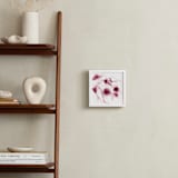 "fuzzy wuzzy" - Art Print in deep rose by Amelia Gluba - In a Room