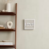 "Love Yourself Lettering" - Art Print in Neutrals by Luz Alliati - In a Room